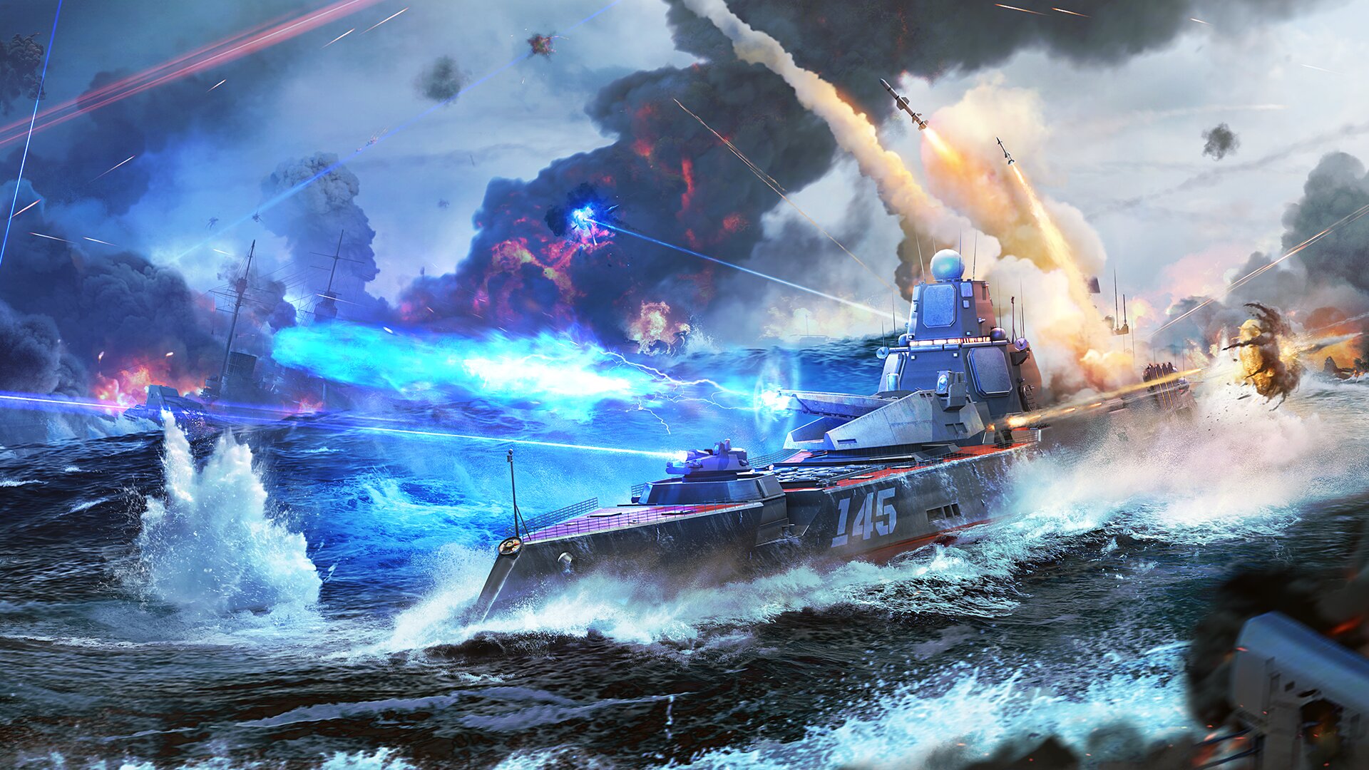 [0.101] Ship and Equipment Rebalance - Modern Warships: Naval Battles ...